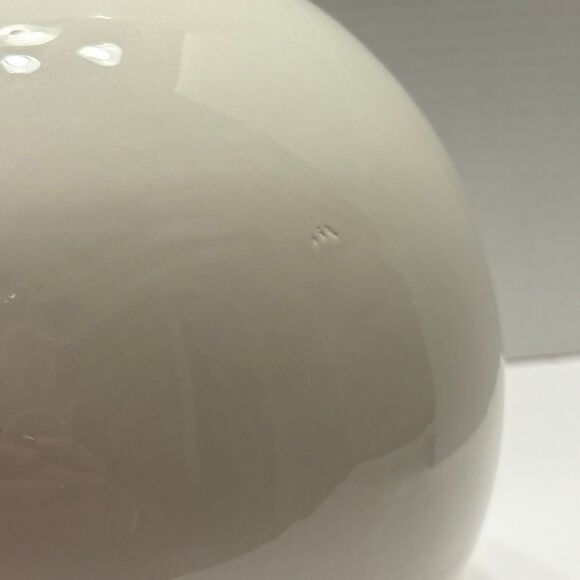 Martha Stewart White Ceramic Mr. & Mrs. Oversized Christmas Ornament Decor Viral - Picture 4 of 4